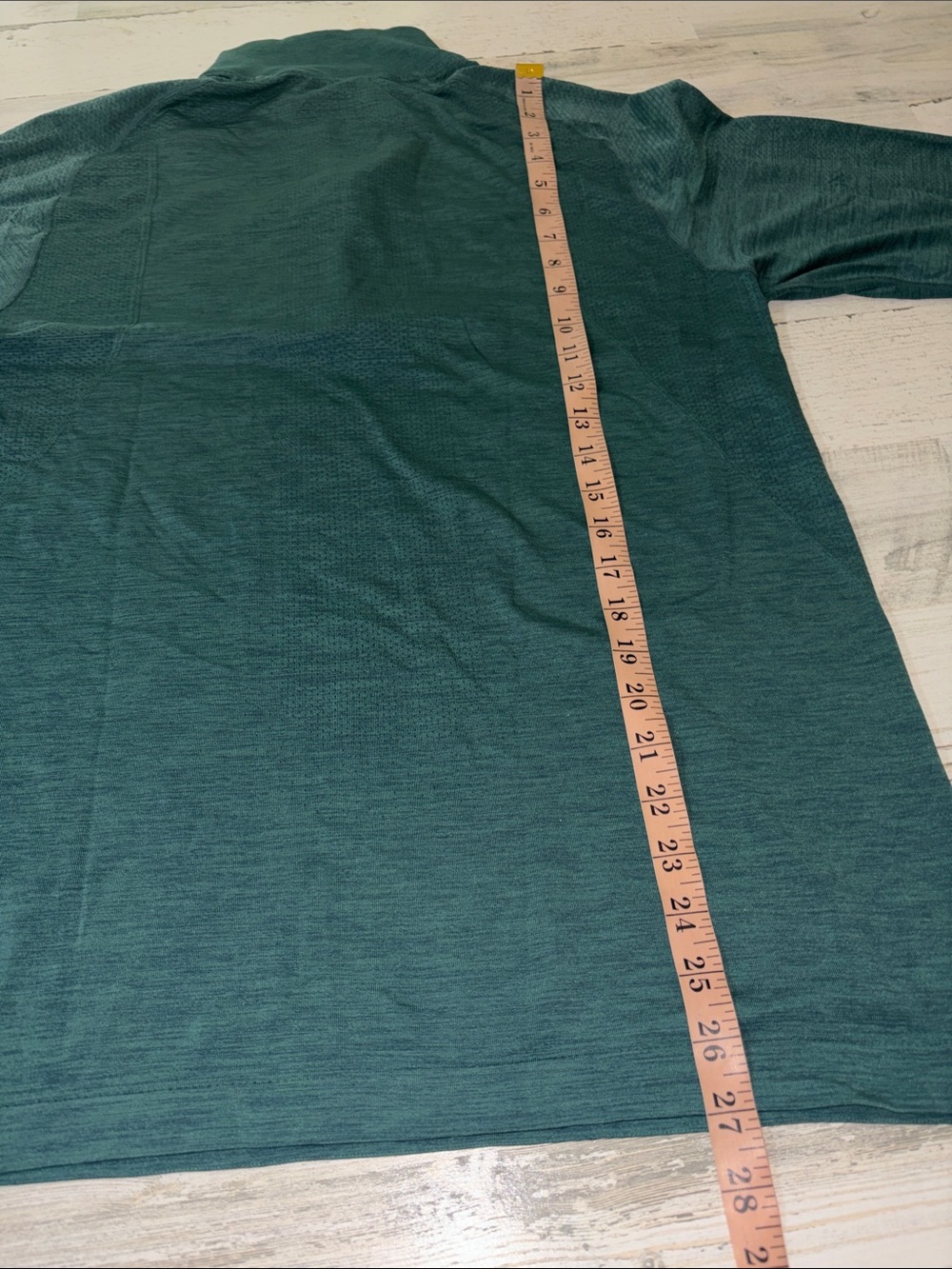 lululemon athletica Men's Teal Quarter-Zip Pullover Size Large - Picture 8 of 10